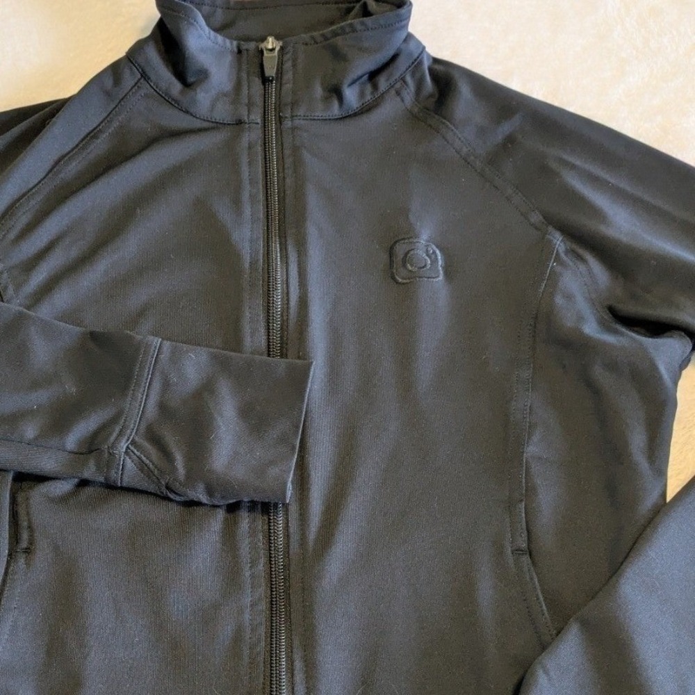 Sport-tek Athletic x Instagram Logo Jacket Full Zip Womens XS Black Activewear